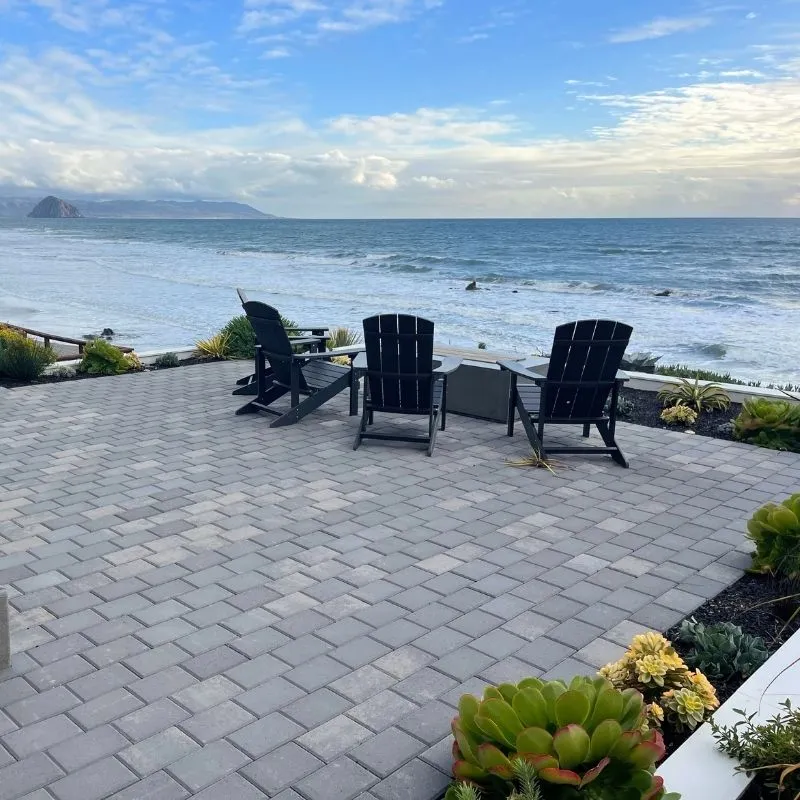 Hardscape installation